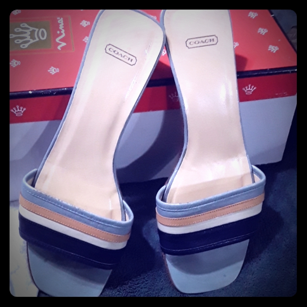 Coach sandals